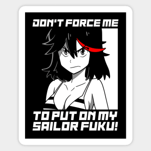 Angry Matoi Sticker